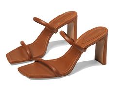 Women's Schutz Ully Tab | Zappos.com Affordable Suede Open Heel Sandals, Cheap Suede Open-heel Sandals, Made In Brazil, Womens High Heels, Women's Sandals, Leather Sandals, Womens Sandals, Heel Height, Shoes Heels