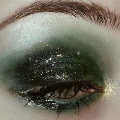 Fae Inspired Makeup, Fae Aesthetic Makeup, Whimsy Goth Makeup, Whimsigothic Makeup, Whimsigoth Makeup, Green Goth, Makeup Board