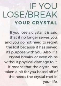 Crystal Healing Quotes, Cracked Crystal, Healing Crystals For You