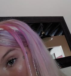 Pink Mermaid Hair, Pink Hair With Tinsel, Light Pink And Purple Hair, Black And Light Pink Hair, Pink Tinsel Hair, Pastel Pink And Purple Hair, Pink Hair Tinsel, Silver Hair Tinsel