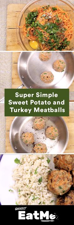 some simple sweet and savored turkey meatballs