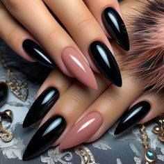 Nails Inspo Baddie, Fall Nail Art Designs, Nail Forms, Fall Nail Art, Creative Nails, Nail Accessories, Stiletto Nails, False Nails, Almond Nails