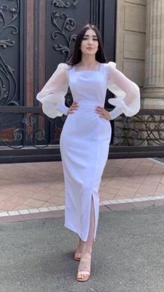 Tea Length Prom Dress, Gaun Fashion, Trendy Dress Outfits, Stil Elegant, Stylish Party Dresses, Stylish Dresses For Girls