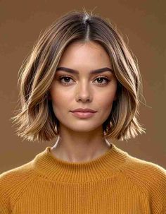 32 Stunning Caramel Balayage Hairstyles To Transform Your Look! - Glamour Corner Golden Brown Bob Hair, Short Hair Balayage Brunette Caramel, Caramel Honey Blonde Balayage, Short Caramel Hair, Caramel Balayage Bob, Balayage Caramel, Caramel Brown Hair, Balayage Hair Caramel