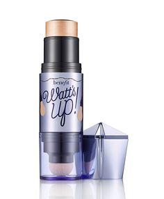 Benefit Watt's Up at Sephora Too Faced Highlighter, Best Highlighter, Cream Highlighter, Benefit Makeup, Holiday Makeup, Powder Highlighter, Luminizer, Color Champagne