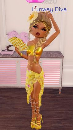 ☆*:.｡. o(≧▽≦)o .｡.:*☆    dress to impress summer outfit in yellow gold roblox dress to impress #dresstoimpress #summer #beach #yellow #gold #outfit #fashion Cute Outfits Summer Beach, At The Beach Dti Outfit Ideas, Dress To Impress Them At The Beach, Dripping In Gold Dti Outfit, Dripping In Gold Dti Outfits, At The Beach Dti Outfit, Pro Dress To Impress Outfits, Dress To Impress At The Beach Theme, Yellow Dti Outfit