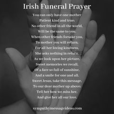 Words For Sympathy Card, Bereavement Quotes, Nice Messages, Irish Prayer, Religious Poems, Prayer Poems, Memorial Services, In Loving Memory Quotes, Mom Poems