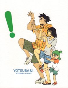 an image of a group of people with the words yotsuba and kiyoha azma