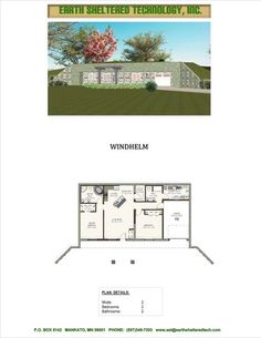 the floor plan for an apartment building with three floors and two garages on each side