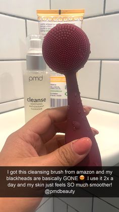 Skincare Brush, Facial Cleansing Device, Clear Skin Tips, Facial Cleansing Brush, Skin Care Routine Steps, Cleansing Brush, Body Care Routine, Body Skin Care Routine, Beauty Skin Care Routine