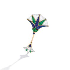 SAPPHIRE, EMERALD AND DIAMOND JABOT PIN | 藍寶石配祖母綠及鑽石別針 | Magnificent Jewels | 瑰麗珠寶 | Jewellery | Sotheby's Egyptian Revival Jewelry, Magnificent Jewels, Bvlgari Jewelry, Art Deco 1920s, Egyptian Revival, Brooch Jewelry, Art Deco Jewelry, Jewellery Design, Rose Cut Diamond