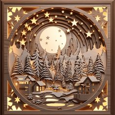 Winter Sign Scenery Decoe-5156 For Wreath 10X10 Metal 10 Shadow Box Christmas, Christmas Crib Ideas, Laser Cut Christmas, Small Easel, Grapevine Wreaths, Winter Signs, Wreath Maker, Festive Wreath