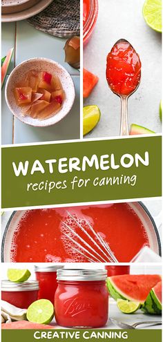 watermelon recipes for canning