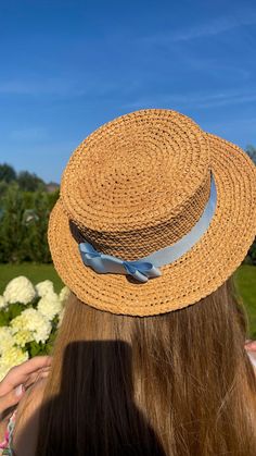 Boater hat women Flat Brim Straw Sun Hat Beach Vacation Straw Hat Unisex summer hat Natural straw canoe hat It is a versatile classic accessory for sun protection, summer parties, the beach and travel. Can be a good gift for a woman. The hat is crocheted from natural raffia, very light and elastic. Thanks to its unique woven structure, air enters the hat and cools you off in the summer heat. The hat keeps its shape well and does not fade in the sun. Plus, the neutral color palette makes it easy Boater Hat Women, Canotier Hat, Woven Structure, Straw Sun Hat, Boater Hat, Hat Women, Summer Hat, Summer Parties, Summer Heat