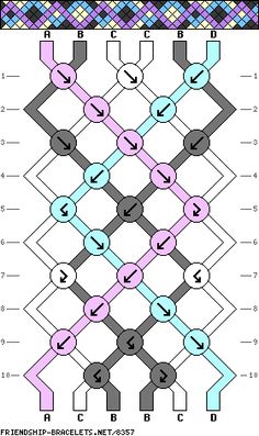 an image of the same pattern as shown in this diagram, with different letters and numbers