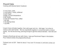 a recipe for pound cake with chocolate frosting