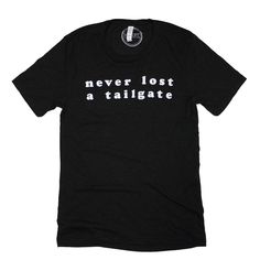 Never Lost a Tailgate Tee: Black – Kickoff Co. Florida State University, Charcoal Black, Florida State, Black Charcoal, State University, Black Tee