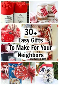 christmas gifts to make for your neighbors