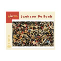 the jackson polllock puzzle is shown