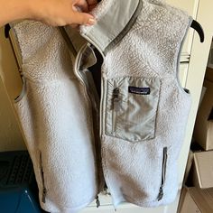 Women’s Patagonia Vest In Great Condition. Worn Maybe Four Times. Size Medium, Grey Color With Pockets. Originally Purchased For $160 Patagonia Vest, Patagonia Jacket, Patagonia Jackets, Patagonia Womens, Grey Color, Patagonia, Gray Color, Jackets For Women, Size Medium