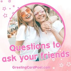 Interesting Questions To Ask A Friend Questions To Ask A Friend, Questions Friends, Interesting Questions To Ask, Best Friend Quiz Questions, Questions To Ask A Girl, List Of Questions To Ask, 200 Questions, Deep Questions To Ask, Best Friend Quiz