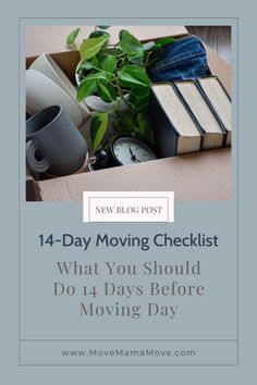 Wondering about the essential tasks to handle in the final two weeks before moving? Check off items on the 14-day moving checklist to stay on track and prepared. Prepare For Moving, Relocation Checklist, Checklist For Moving, Getting Ready To Move, Day Countdown, Stay On Track