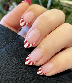 Nail Art Noel, G Nails, Christmas Nails Easy, Summery Nails