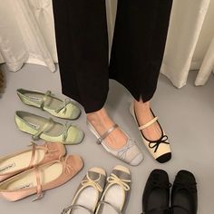 LBSFY - 2024 Women Flat Shoes Fashion Round Toe Shallow Slip On Ladies Soft Ladies Mary Jane Ballerinas Flat Heel Casual Ballet Shoes Balerinas Shoes, Pretty Ballerinas, Lady Mary, Fashion Shoes Flats, Ballerina Shoes Flats, Bow Flats, Casual Heels, Ballerina Shoes, Ballerina Flats