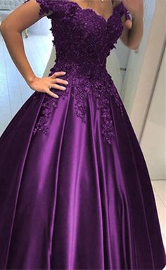 Purple One-shoulder Dress For Banquet, Purple Fitted Off-shoulder Gown, Fitted Off-shoulder Purple Gown, Purple Off-shoulder Gown For Party, Purple Strapless Evening Dress With Sweep Train, Purple Ball Gown For Wedding, Purple One-shoulder Gown For Wedding, Strapless Purple Gown For Banquet, Purple One-shoulder Dress For Wedding