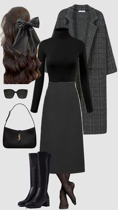 Cute Modest Outfits, Winter Fashion Outfits Casual, Tom Riddle, Everyday Fashion Outfits, Stylish Work Outfits, Causual Outfits, Fashion Attire, Modest Fashion Outfits