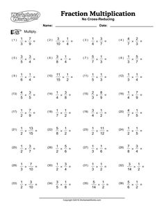 fraction addition worksheet with two digit numbers and no cross - keying for kids