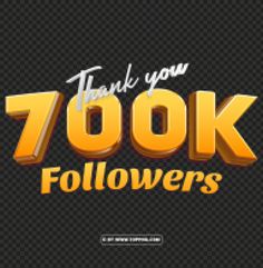 the words thank you 70k followers are written in gold letters on a black background