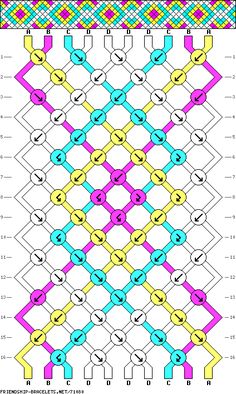 an image of a pattern that looks like it has been made with different colors and shapes