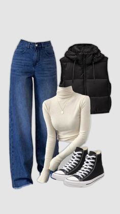 College Outfit, Casual College Outfits, Winter Fashion Outfits Casual, Everyday Fashion Outfits, Casual Day Outfits, Quick Outfits, Easy Trendy Outfits