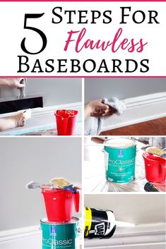 how to paint baseboards like a professional