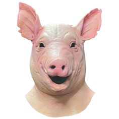 We are proud to present the Officially Licensed Pig Mask from the spine-tingling horror film, Spiral: from The Book of Saw! The Pig Mask was cast from the film production mold for a screen accurate mask. The Creepy Pig design is hyper-realistic and is sure to terrify! Full over-the-head Latex mask fits most adults and teens.© 2021 Lions Gate Entertainment. All right reserved. Saw Pig Mask, Pig Halloween, Pig Mask, Mascaras Halloween, Pig Design, Arte Doodle, Iron Maiden Eddie, Trick Or Treat Studios, Halloween Horror Movies