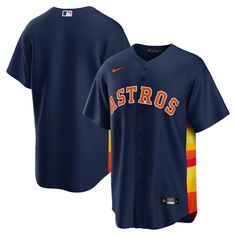 Astros Team, Sports Uniforms, Team Wear, Team Jersey, Home Team, Team Shirts, Sports Gear, Houston Astros, Mens Navy