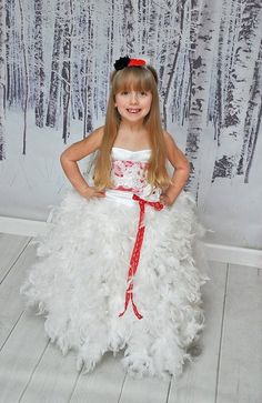 White and red feather dress  White feather by TastefullyTinyTutus White Feather Dress, Valentines Day Dress, Girl Valentines, Valentines Day Dresses