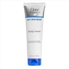 Dove DermaSeries Dry Skin Relief Body Cream Replenish very dry, itchy skin with the Dove DermaSeries moisturizing body cream that provides lasting nourishment and comfort. With a unique blend of skin moisturizers, restores skin's natural protective barrier over time unlocking your skin's natural ability to be and feel healthier. 1) Hypoallergenic body cream 2) Fragrance-free 3) Rich texture 4) Instantly improves skin comfort 5) Restores skin's natural protective barrier over time 6) Tested with Dry Itchy Skin, Body Lotion Cream, Cream For Dry Skin, Itchy Skin, Cream Lotion, Dehydrated Skin, Simple Skincare, Fragrance Free, Skin So Soft