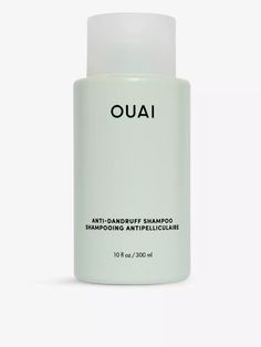 Flaky scalps and irritated skin may seem like a never-ending battle, but OUAI's latest formula works to provide the answer. This gentle Anti-Dandruff shampoo uses salicylic acid, propanediol caprylate, and surfactants blended to a gel texture to provide relief from symptoms of dandruff, seborrheic dermatitis, and psoriasis. How does it work? By reducing the amount of bacteria at your roots and keeping tresses conditioned, nourished, and clean. Ouai Dandruff Shampoo, Ouai Anti Dandruff Shampoo, Ouai Shampoo, Flaky Scalp, Gel Texture, Anti Dandruff Shampoo, Dandruff Shampoo, Anti Dandruff, Dandruff