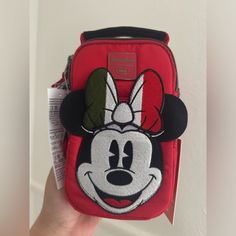 Same Day Shipping! Disney Parks 2024 Italy Mickey Minnie Mouse Crossbody Bag By Lug. Brand New With Tags. In Stock And Ready To Ship. Cute Red Bag For Disney Trips, Disney Red Rectangular Bag, Red Minnie Mouse Travel Bag, Disney Red Rectangular Bags, Red Disney Bags For Disney Trips, Disney Minnie Mouse Red Bags, Red Minnie Mouse Bag For Disney Fan Events, Disney Bags, Disney Handbags