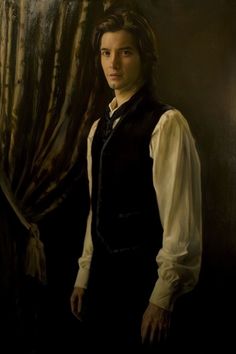 Dorian Gray, um jovem da alta sociedade, faz um pacto demoníaco para ter a juventude eterna enquanto o quadro com seu retrato é que envelhece. Arte feita no filme "O retrato de Dorian Grey" de 2009 The Portrait Of Dorian Gray, Portrait Of Dorian Gray, Dorian Grey, Dorian Gray, Grey, Black