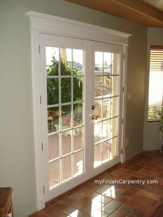 the before and after pictures of sliding glass doors