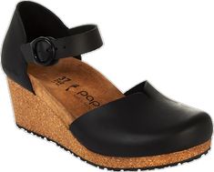 Cork Wedge Sandals With Leather Footbed, Birkenstock Colors, Wide Sandals, Wedge Loafers, Cork Wedges Sandals, Low Wedges, Wedge Pumps, Gorgeous Shoes, Suede Wedges