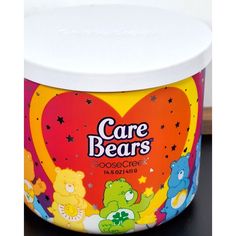 care bears ice cream is sitting on a table