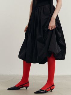 SKU 710768343 Balloon Skirt, Long Skirt, Balloons, Band, Skirt, Clothes For Women, Clothes, Black, Design