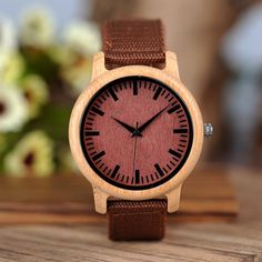 Lover's Watches-Pretty Wood Wristwatches Japan Miyota Movement Watch Fashion Brand Designer Bamboo Wooden Watches Model Number:32313145755 Casual Watches Gift, Round Dial Watch With Analog Display, Leather Strap Watches As Gifts, Brown Analog Display Watch As Gift, Leather Strap Watch As Gift, Adjustable Analog Watch With Round Dial, Casual Leather Strap Watch As Gift, Brown Watch With Rectangular Dial For Gift, Gift Watches With Bracelet Strap And Round Dial