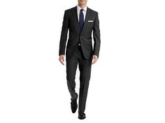 Calvin Klein Jerome - Men's Dress Pants : Solid Charcoal : Dressing to impress has never been easier, thanks to the Calvin Klein Jerome Dress Pants. Pairs perfectly with a button down to go from the office to dinner. Perfect for any climate, so you can look great for any meeting. Belted waistband with a zip-fly and button closure. Designed to sit lower on the hips and tapers from thigh to the ankle. Slim-tapered leg has a pleated design and finished hem. Regular fit silhouette. Dual slant pocket Modern Fitted Calvin Klein Bottoms, Modern Business Dress Pants, Formal Black Calvin Klein Bottoms, Black Calvin Klein Formal Bottoms, Calvin Klein Formal Black Bottoms, Sleek Formal Dress Pants With Pockets, Tailored Modern Dress Pants For Business, Modern Tailored Dress Pants For Business, Tailored Professional Business Dress Pants