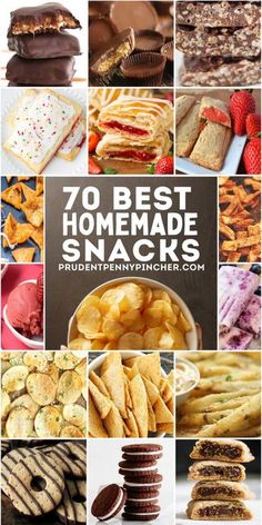 the top ten best homemade snacks