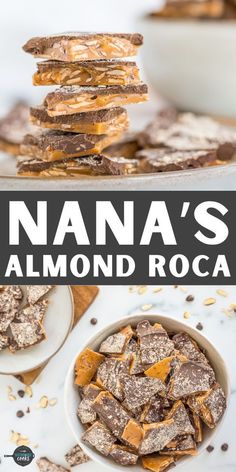 My Nana’s Almond Roca Recipe is the perfect holiday treat. A delicious buttercrunch toffee topped with melted chocolate, this will become a family holiday favorite year after year.